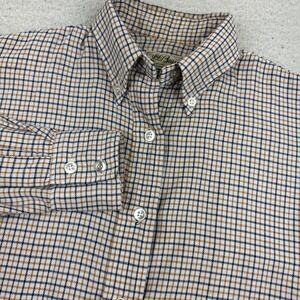 Vintage LL Bean Shirt Women's 12 Long Sleeve Button Down‎ Check Plaid